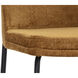 Zeke 37.75 inch Black / Bergen Marmalade Counter Stool